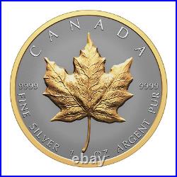 20$ Dollar Ultra High Relief Maple Leaf Canada 1 OZ Silver Reverse Proof 2023