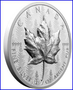 20 $ Dollar Ultra High Relief Maple Leaf Canada 1 oz Silver Reverse Proof 2024