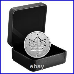 $20 Super Incuse Silver Maple Leaf Canada 1 oz 2021 Silver Reverse Proof