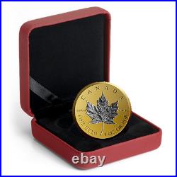 200 $ Dollar 30th Anniversary 30 Years Silver Maple Leaf Canada 1 oz Gold 2018