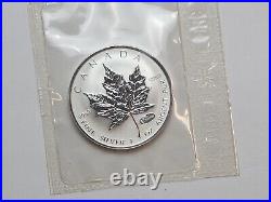 2000 Canada $5.9999 % Silver coin Maple leaf in Mint Pack Expo Hanover privy
