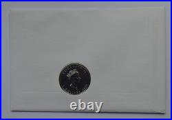 2000 Canada Maple Leaf $5 Fireworks Privy Mark Silver Coin Cover