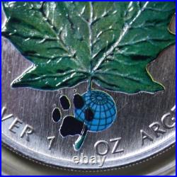 2002 Canada Maple 5 Dollars Silver 1oz F#5751 Four Seasons Summer Summer+Privy