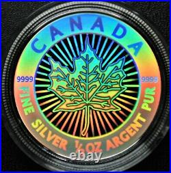 2003 Canada Hologram Silver Maple Leaf Fractional Set
