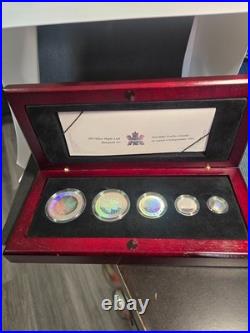 2003 Canada Silver Maple Leaf Hologram-$1 to $5.9999 Fine Silver-15th Anniv