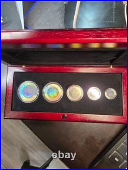 2003 Canada Silver Maple Leaf Hologram-$1 to $5.9999 Fine Silver-15th Anniv
