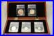 2003 Canada Silver Maple Leaf Hologram 5 Coin Set ANACS MS69 withWood Box