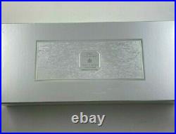 2003 Canadian Maple Leaf Hologram Set With Box & Cert 99.99% Silver