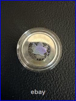 2003 Royal Canadian Mint Maple Leaf. 999 Fine Silver Hologram 5-Coin Set In Box