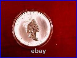 2003 Silver Maple Leaf Hologram Set Royal Canadian Mint