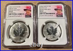 2004 Canada $5 to $1 Set Maple Leaf Royal Mint Privy NGC SP 69 Complete 5x