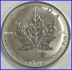 2004 Canada Silver Maple Leaf Privy Mark 5-Coin Reverse PROOF Set