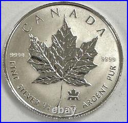 2004 Canada Silver Maple Leaf Privy Mark 5-Coin Reverse PROOF Set