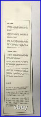 2005 Canada $5 1oz. 999 Silver Maple Leaf of Hope Proof Coin with OGP and COA