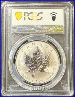 2009 1 Oz. 9999 Silver Canada Maple Leaf with Fabulous 12 Series Privy Mark