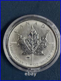 2009 Canada $5 1oz BRANDENBURG GATE Privy Mark Silver Maple Leaf Bullion coin