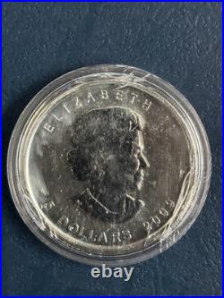 2009 Canada $5 1oz London tower bridge Privy Mark Silver Maple Leaf Bullion coin