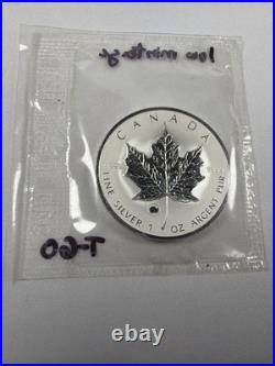 2009 OX Maple Leaf Privy Mark Pure 1oz. 9999 silver Canada UNC Mint Sealed