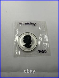 2009 OX Maple Leaf Privy Mark Pure 1oz. 9999 silver Canada UNC Mint Sealed