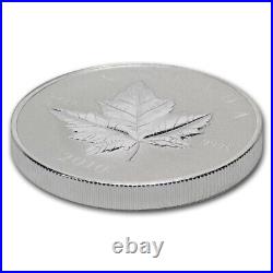 2010 Canada $5 Pure 1 oz Silver Coin Piedfort Maple Leaf with Box and COA