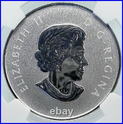 2011 CANADA Queen Elizabeth II Maple Leaf Silver $10 Coin Specimen NGC i85477