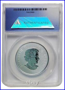 2011 Canada $10.999 Silver Maple Leaf Forever ANACS SP 70 First Release SP0040