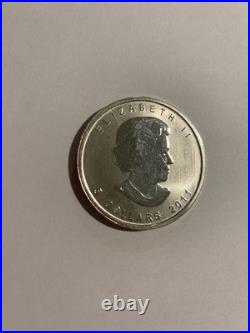 2011 Canada Maple Leaf 1 oz Silver Coin