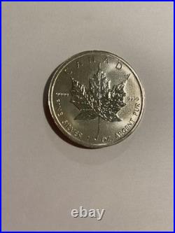 2011 Canada Maple Leaf 1 oz Silver Coin