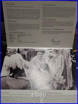 2012 Canada $20 Fine Silver Commemorative Coin Queen Elizabeth II Maple Leaf