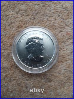 2012 Canadian Maple Leaf 1 oz. 9999 Fine Silver Bullion Coin