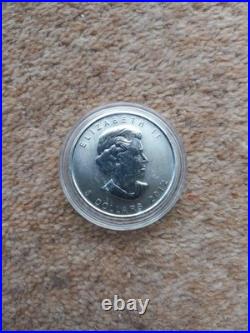 2012 Canadian Maple Leaf 1 oz. 9999 Fine Silver Bullion Coin