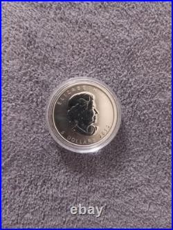 2012 Canadian Maple Leaf 1 oz. 9999 Fine Silver Bullion Coin