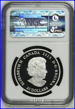 2013 2014 2018 CANADA Maple Leaf IMPRESSION $5 $20 NGC PF70 SP70 3-COIN SET