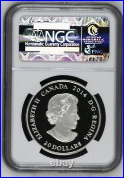 2013 2014 2018 CANADA Maple Leaf IMPRESSION $5 $20 NGC PF70 SP70 3-COIN SET