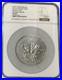 2013 $50 5oz. 9999 Silver Reverse Proof Maple Leaf 25th Anniversary NGC PF69