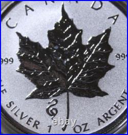 2013 Canada Maple Leaf $5 Silver 1 oz F#6844 Reverse Proof Privy Snake