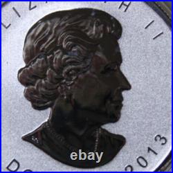 2013 Canada Maple Leaf $5 Silver 1 oz F#6844 Reverse Proof Privy Snake