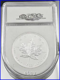 2013 Canada Maple Leaf, Queen Elizabeth 1oz. 999 Fine Silver $5 Coin