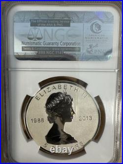 2013 Canada Maple Leaf Reverse Proof Silver 1 Oz. 9999 NGC PF70