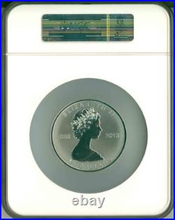 2013 Canada S$50 Maple Leaf 5 Oz. Silver 25th Anniversary NGC Reverse Proof PF70