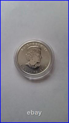 2013 Canadian Maple 25th Anniversary 1 oz. 9999 Fine Silver Bullion Coin 2013 Canadian Maple 25th Anniversary 1 oz. 9999 Fine Silver Bullion Coin