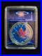 2013 Canadian Maple City Legends Tokyo 1oz Silver Colorised Coin Sigma Verified