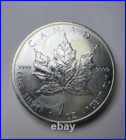 2013 Canadian Maple Leaf 999.9 Silver 1oz Bullion Coin