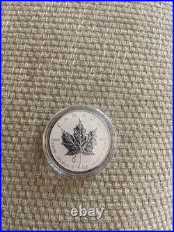 2013 Lunar Snake Privy Mark Silver Reverse Proof Canadian Maple
