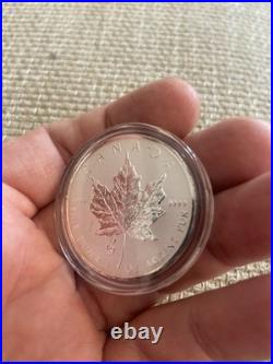 2013 Lunar Snake Privy Mark Silver Reverse Proof Canadian Maple