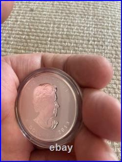 2013 Lunar Snake Privy Mark Silver Reverse Proof Canadian Maple
