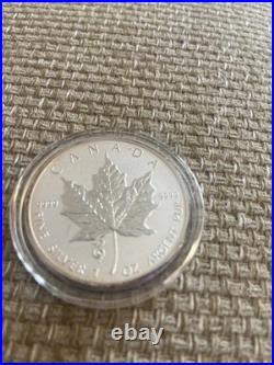 2013 Lunar Snake Privy Mark Silver Reverse Proof Canadian Maple