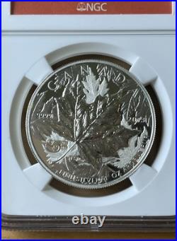 2013 Piedfort Canada $5 Maple Leaf High Relief Coin 25th Anniv. NGC PF70UCAM