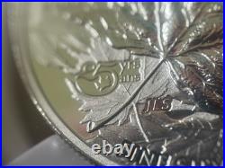 2013 Piedfort Canada $5 Maple Leaf High Relief Coin 25th Anniv. NGC PF70UCAM