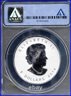 2014 $5 Silver Maple Leaf Horse Privy SP 70 ANACS # 301090100026 + Bonus
